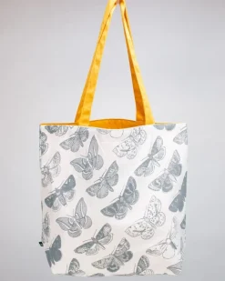 Cognitive Surplus Moth Print Tote Bag | Reversible Tote* Tote Bags | Entomology
