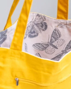Cognitive Surplus Moth Print Tote Bag | Reversible Tote* Tote Bags | Entomology