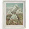 Cognitive Surplus Mountain Regions 2 Scientific Illustration Museum Print* Wall Art | Geology + Earth Science