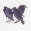 Cognitive Surplus Murder of Crows Sticker* Stickers | Ornithology