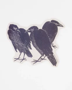 Cognitive Surplus Murder of Crows Sticker* Stickers | Ornithology