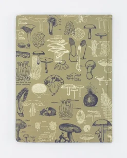 Cognitive Surplus Mushroom Notebook - Hardcover | Dot Grid Journal* The Hypothesis | Kitchen Science
