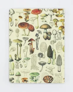 Cognitive Surplus Mushroom Notebook - Hardcover | Lined/Grid Journal* The Hypothesis | Kitchen Science