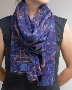 Cognitive Surplus Mushroom Scarf* Scarves | Botany