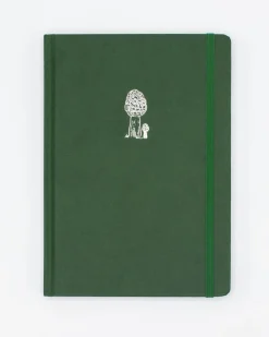 Cognitive Surplus Mushrooms A5 Hardcover Notebook - Dotted Lines | * The Abstract | Kitchen Science