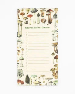 Cognitive Surplus Mushrooms Notepads - Fungi Market Pad | * Notepads | Botany