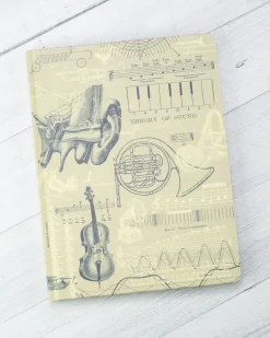 Cognitive Surplus Music, Sound & Hearing Notebook - Hardcover | Physics Gift* The Hypothesis | Physics