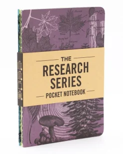 Cognitive Surplus Natural Science Pocket Notebooks Set of 4 | Insect Print* The Research | Ornithology