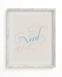 Cognitive Surplus Nerd Museum Print* Wall Art