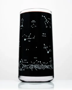 Cognitive Surplus Night Sky Drinking Glass - Star Chart Tumbler | * Drinking Glasses | Astronomy