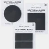 Cognitive Surplus Nocturnal Notes - Sticky Pad | * Black Paper Notebooks | Notepads