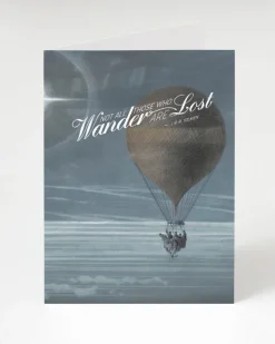 Cognitive Surplus Not all who Wander Are Lost Greeting Card | * Greeting Cards