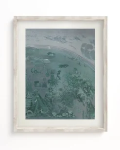 Cognitive Surplus Ocean Planet Scientific Illustration Museum Print* Wall Art | Marine Biology