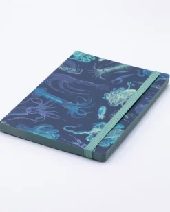 Cognitive Surplus Octopus A5 Notebook - Kraken Journal- Dotted Lines | * The Analysis | Marine Biology