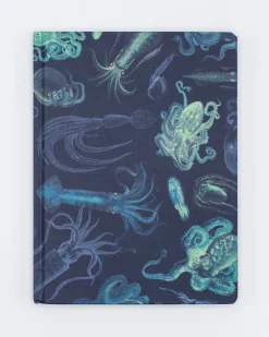 Cognitive Surplus Octopus Print Notebook - Hardcover | Marine Biology* The Hypothesis | Marine Biology