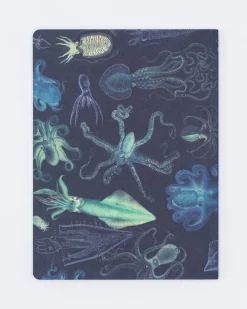 Cognitive Surplus Octopus Print Softcover Notebook | Recycled Notebook* The Experiment | Marine Biology