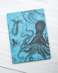 Cognitive Surplus Octopus Print Softcover Notebook | Recycled Notebook* The Experiment | Marine Biology