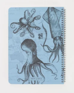 Cognitive Surplus Octopus Spiral Notebook | * The Helix | Marine Biology