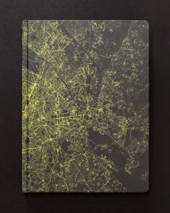 Cognitive Surplus Paris at Night Dark Matter Notebook* Black Paper Notebooks | The Dark Matter