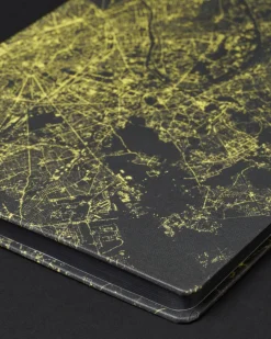Cognitive Surplus Paris at Night Dark Matter Notebook* Black Paper Notebooks | The Dark Matter