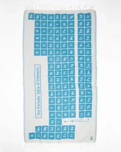 Cognitive Surplus Periodic Table Turkish Towel* Turkish Towels | Chemistry
