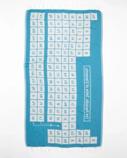 Cognitive Surplus Periodic Table Turkish Towel* Turkish Towels | Chemistry
