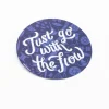 Cognitive Surplus Plankton Go With the Flow Sticker* Stickers | Marine Biology