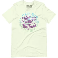 Cognitive Surplus Plankton: Just Go With the Flow Graphic Tee* Unisex Graphic Tees | Marine Biology