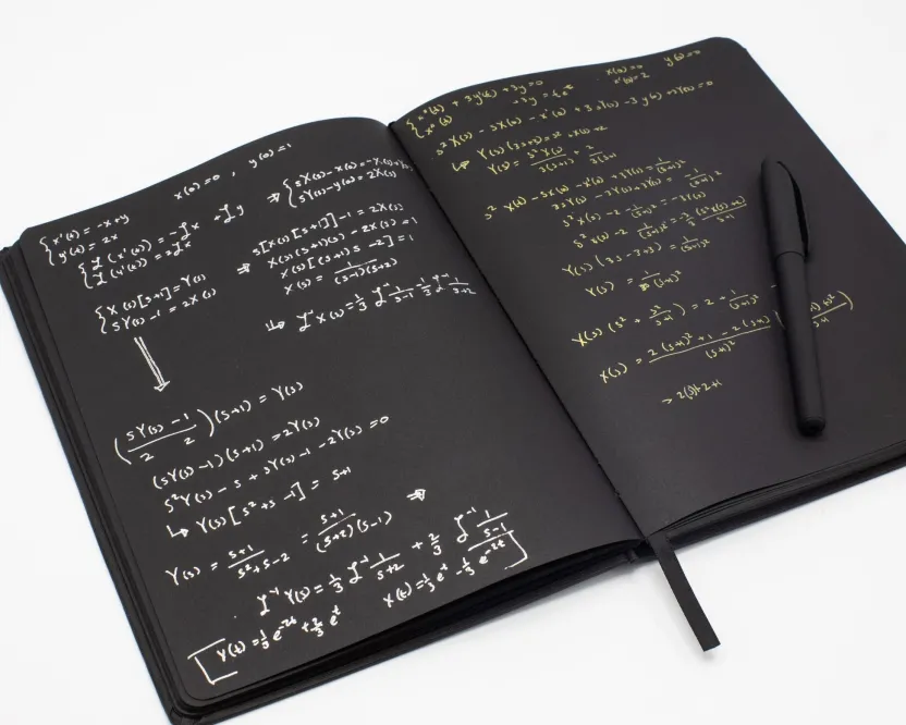Cognitive Surplus Poisonous Plants Dark Matter Notebook* Black Paper Notebooks | The Dark Matter