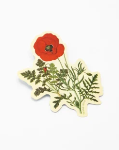 Cognitive Surplus Poppy Flower Sticker* Stickers | Botany