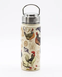 Cognitive Surplus Poultry Science: Chickens Stainless Steel Travel Mug | * Travel Mugs | Water Bottles