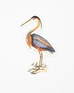 Cognitive Surplus Purple Heron Sticker* Stickers | Ornithology