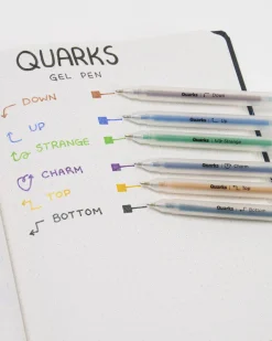 Cognitive Surplus Quarks Glitter Gel Pens (Pack of 6)* Pens | Physics