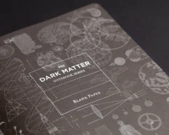 Cognitive Surplus Ready to Launch Dark Matter Notebook* Black Paper Notebooks | The Dark Matter