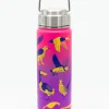 Cognitive Surplus Retro Birds 18 oz Stainless Steel Water Bottle / Travel Mug | * Travel Mugs | Water Bottles