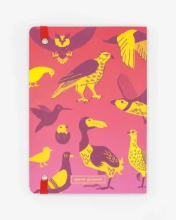 Cognitive Surplus Retro Birds A5 Notebook - Dotted Lines - Ornithology | * The Analysis | Ornithology