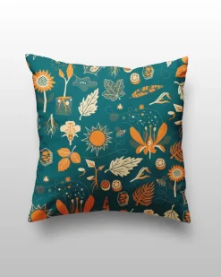 Cognitive Surplus Retro Botany Pillow Cover* Pillow Covers | Botany