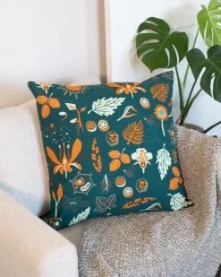 Cognitive Surplus Retro Botany Pillow Cover* Pillow Covers | Botany