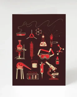 Cognitive Surplus Retro Chemistry - Science Card | * Greeting Cards | Chemistry