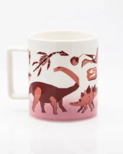 Cognitive Surplus Retro Dinosaurs Mug - Paleontology Mug | * Mugs | Paleontology
