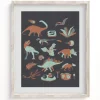 Cognitive Surplus Retro Dinosaurs Museum Print* Wall Art | Paleontology