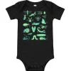 Cognitive Surplus Retro Insects Baby Bodysuit* Baby Bodysuits | Entomology