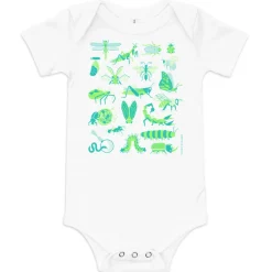 Cognitive Surplus Retro Insects Baby Bodysuit* Baby Bodysuits | Entomology