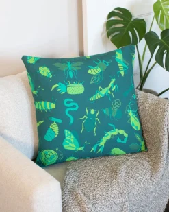 Cognitive Surplus Retro Insects Pillow Cover* Pillow Covers | Entomology