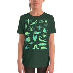 Cognitive Surplus Retro Insects Youth Graphic Tee* Youth Graphic Tees | Entomology