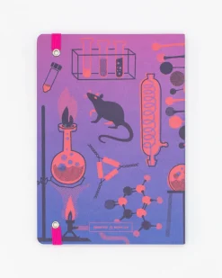Cognitive Surplus Retro Lab A5 Softcover Notebook - Dotted Lines | * The Analysis | Pharmacy
