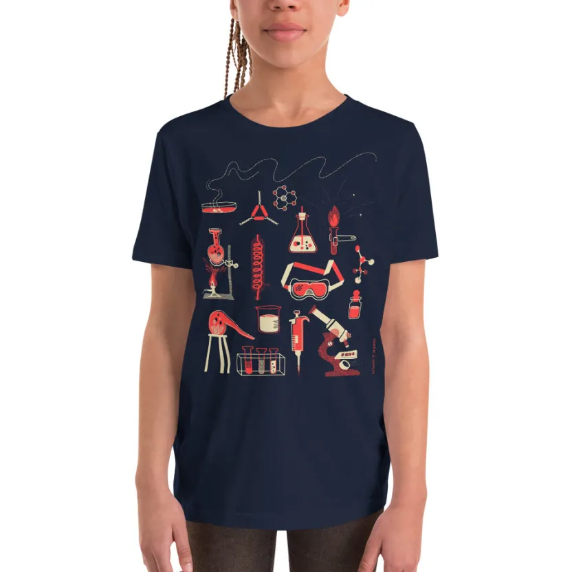 Cognitive Surplus Retro Lab Youth Graphic Tee* Youth Graphic Tees | Chemistry