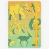 Cognitive Surplus Retro Mammals A5 Notebook - Dotted Lines | * The Analysis | Veterinary Science