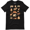 Cognitive Surplus Retro Mammals Graphic Tee* Unisex Graphic Tees | Biology