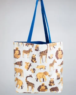 Cognitive Surplus Retro Mammals Tote Bag | Reversible Tote by* Tote Bags | Veterinary Science